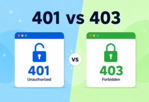 401 vs 403