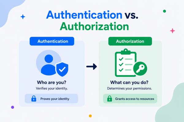 Authentication vs. Authorization