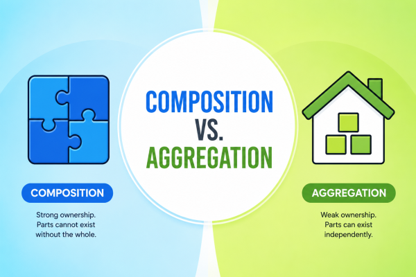 Composition vs. Aggregation