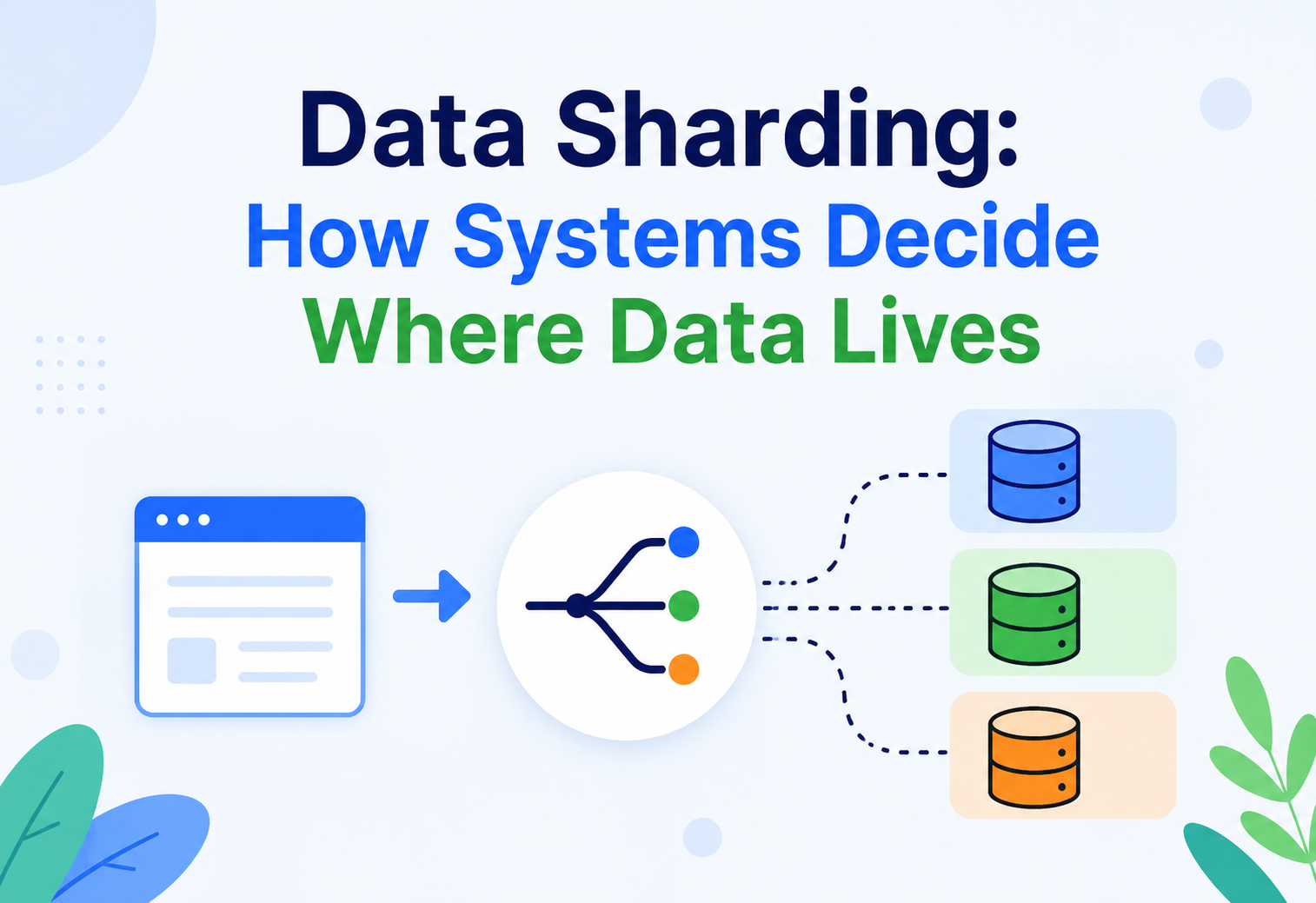Data Sharding How Systems Decide Where Data Lives