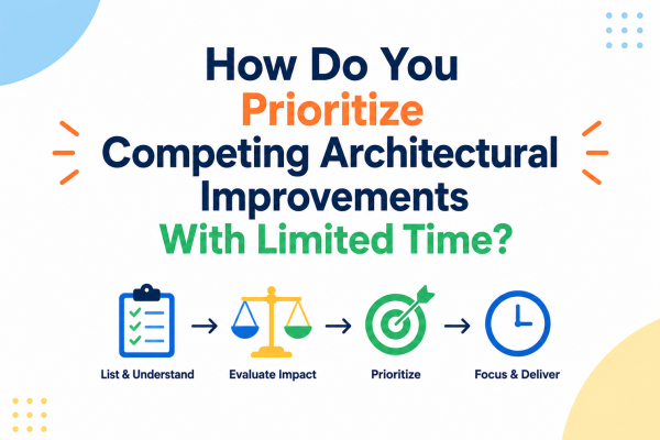 How Do You Prioritize Competing Architectural Improvements With Limited Time?