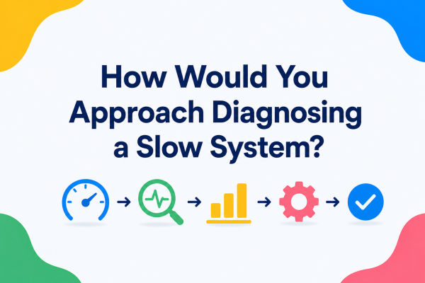 How Would You Approach Diagnosing a Slow System?