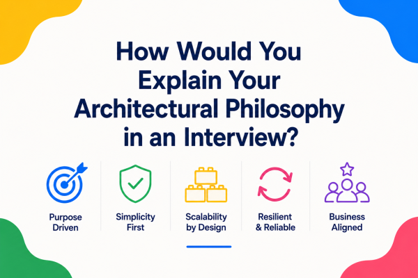 How Would You Explain Your Architectural Philosophy in an Interview?