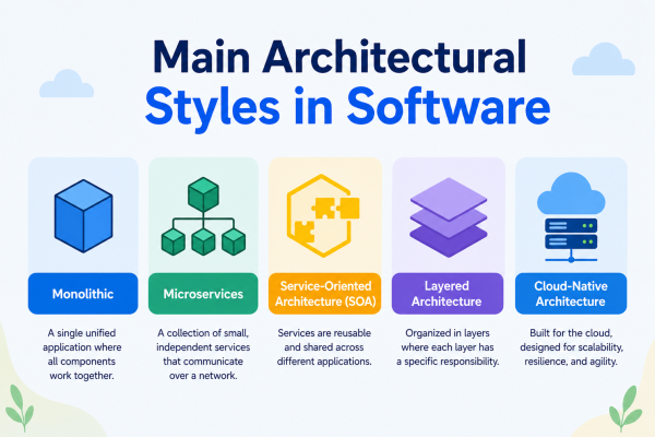 Main Architectural Styles in Software