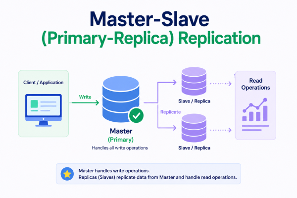 Master-Slave (Primary-Replica) Replication