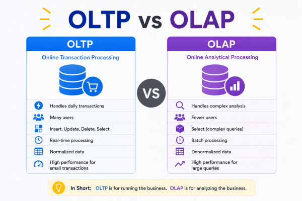 OLTP vs OLAP