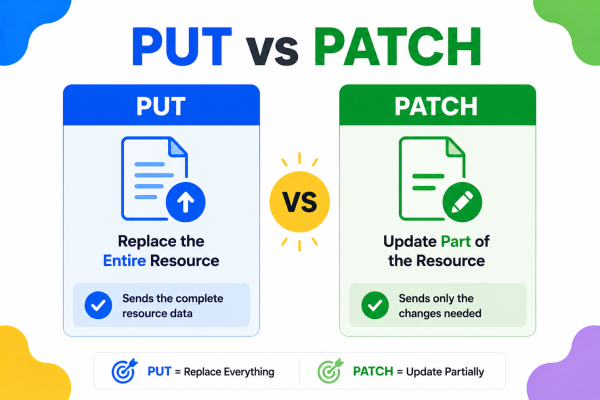 PUT vs PATCH