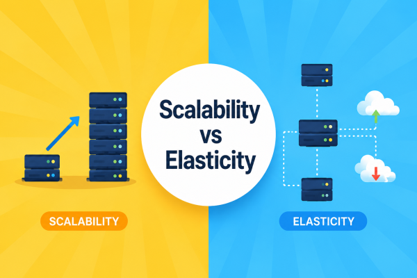 Scalability vs Elasticity