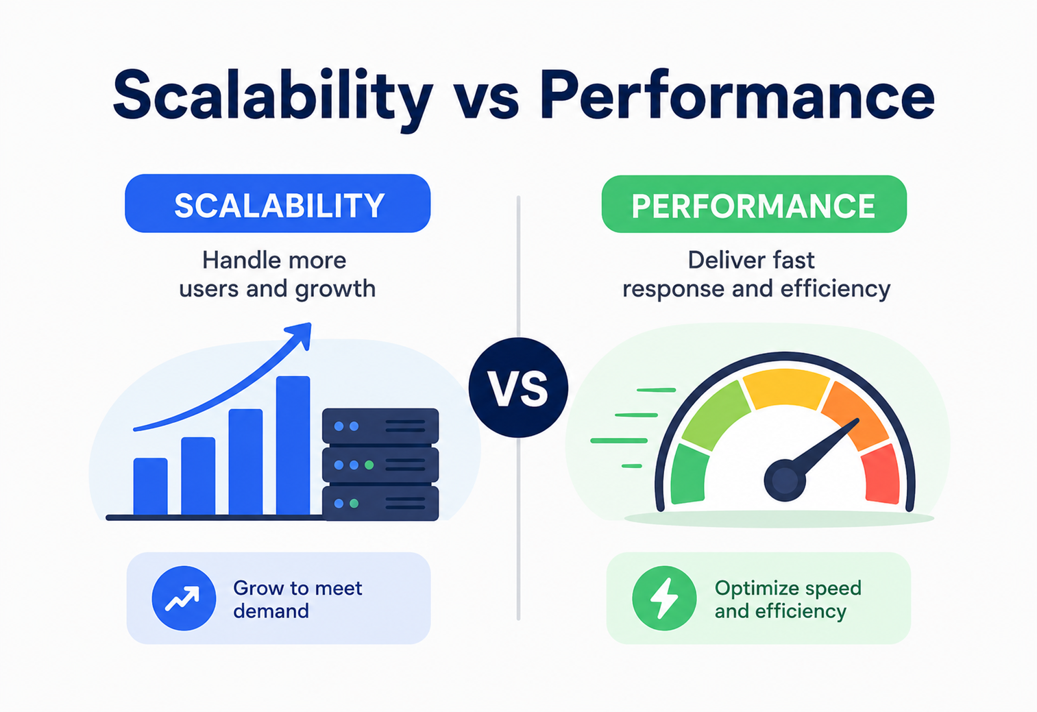 Scalability vs Performance