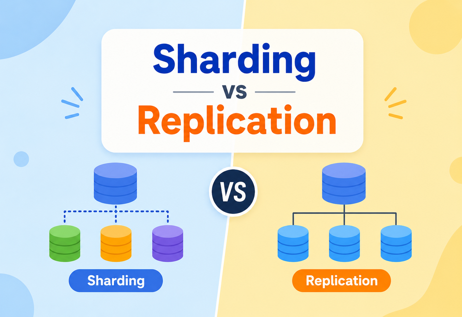 Sharding vs Replication