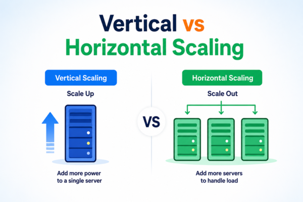 Vertical vs Horizontal Scaling