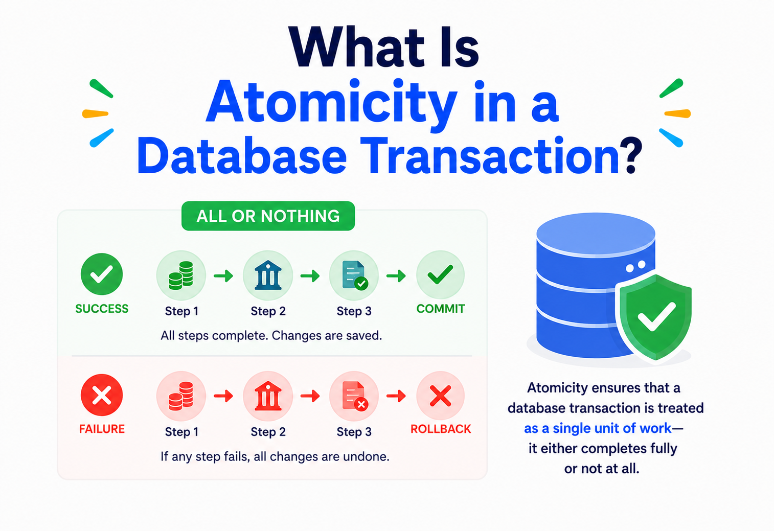 What Is Atomicity in a Database Transaction?