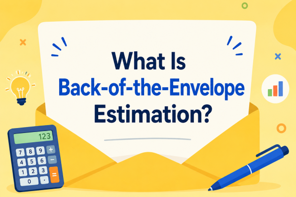 What Is Back-of-the-Envelope Estimation?