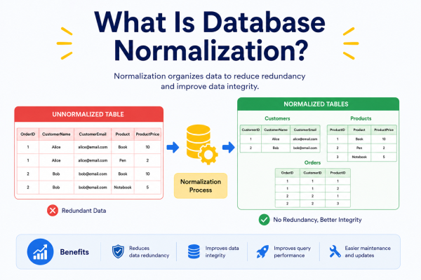 What Is Database Normalization?