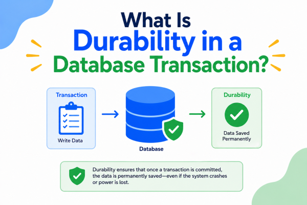 What Is Durability in a Database Transaction?