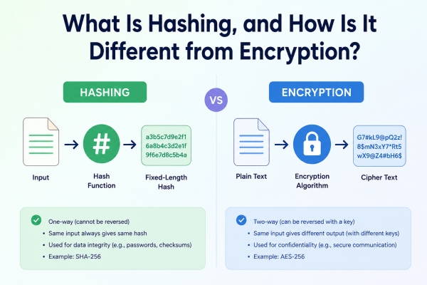 What Is Hashing, and How Is It Different from Encryption?