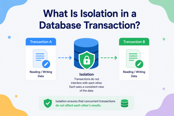 What Is Isolation in a Database Transaction?