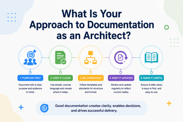 What Is Your Approach to Documentation as an Architect?