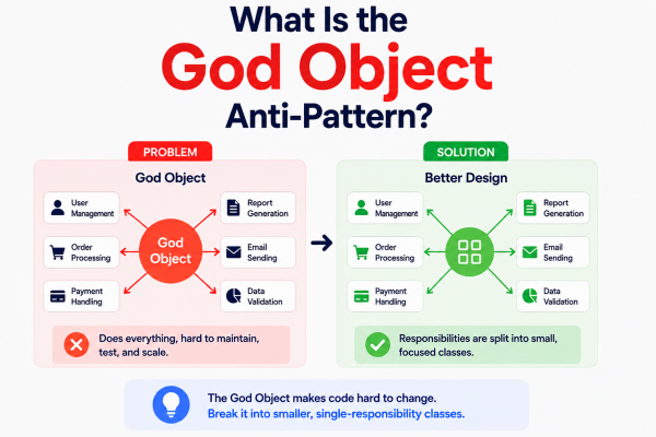 What Is the God Object Anti-Pattern?