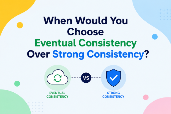 When Would You Choose Eventual Consistency Over Strong Consistency?