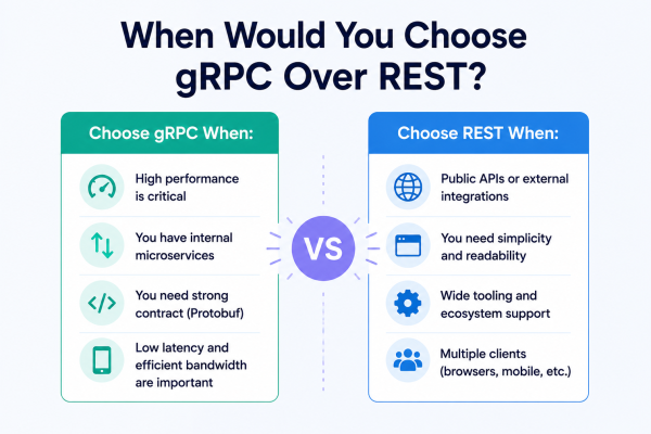 When Would You Choose gRPC Over REST?
