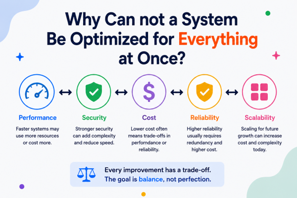 Why Can not a System Be Optimized for Everything at Once?