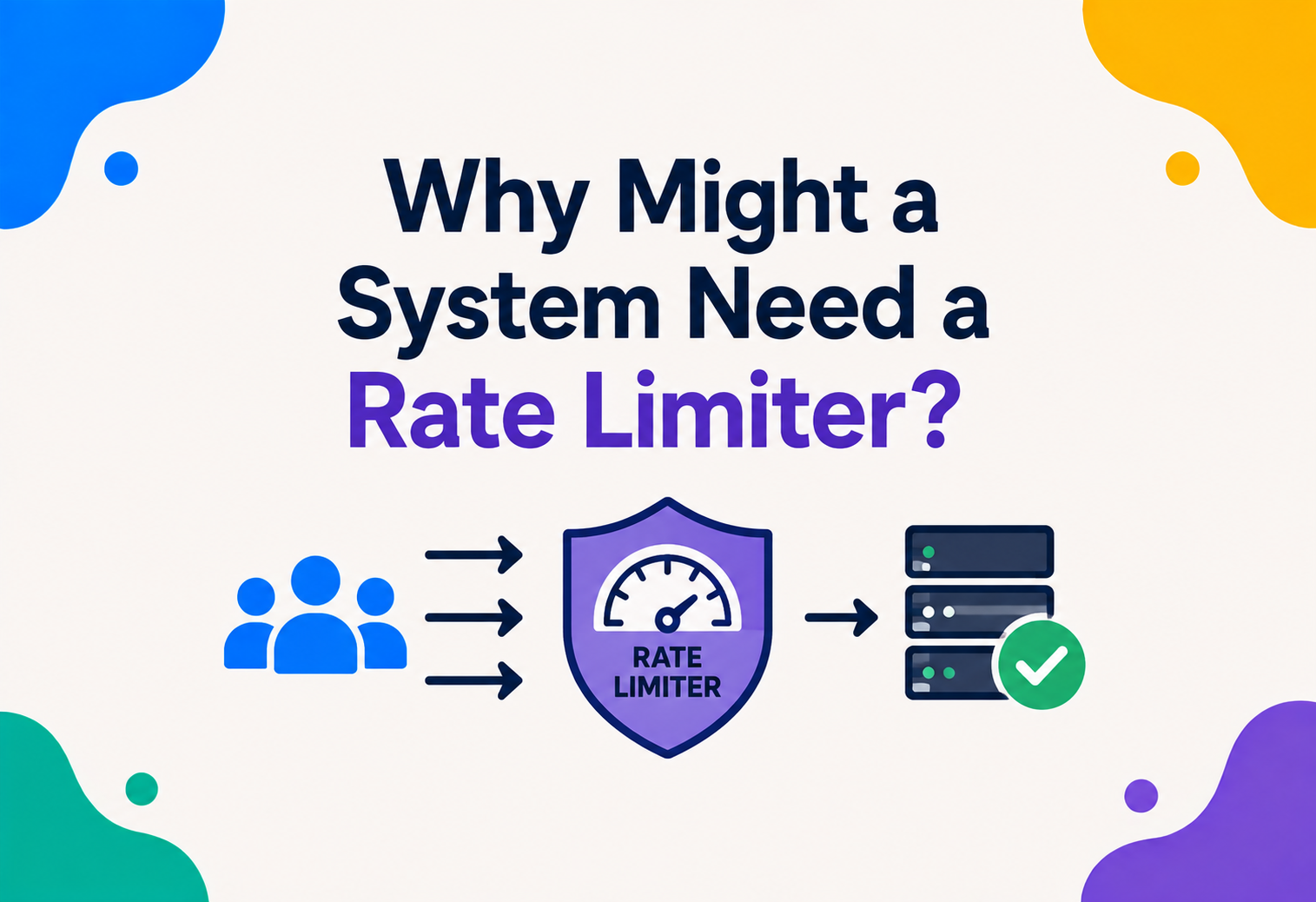 Why Might a System Need a Rate Limiter?