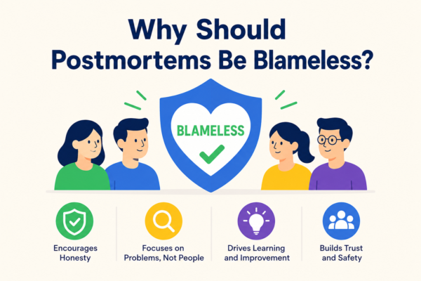 Why Should Postmortems Be Blameless?
