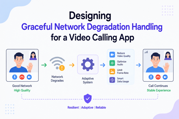 Designing Graceful Network Degradation Handling for a Video Calling App