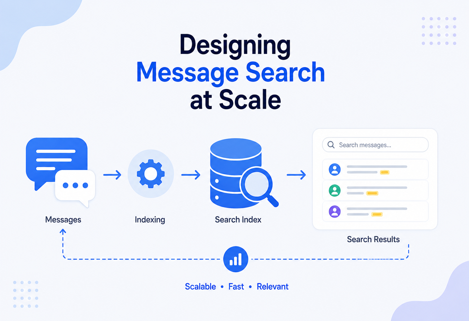 Designing Message Search at Scale