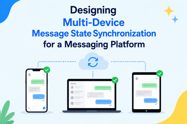 Designing Multi-Device Message State Synchronization for a Messaging Platform