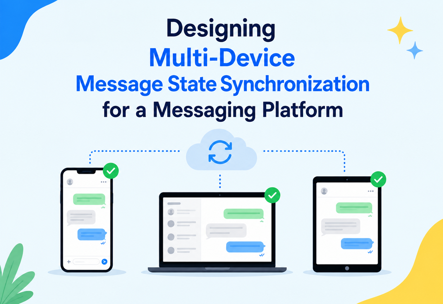 Designing Multi-Device Message State Synchronization for a Messaging Platform