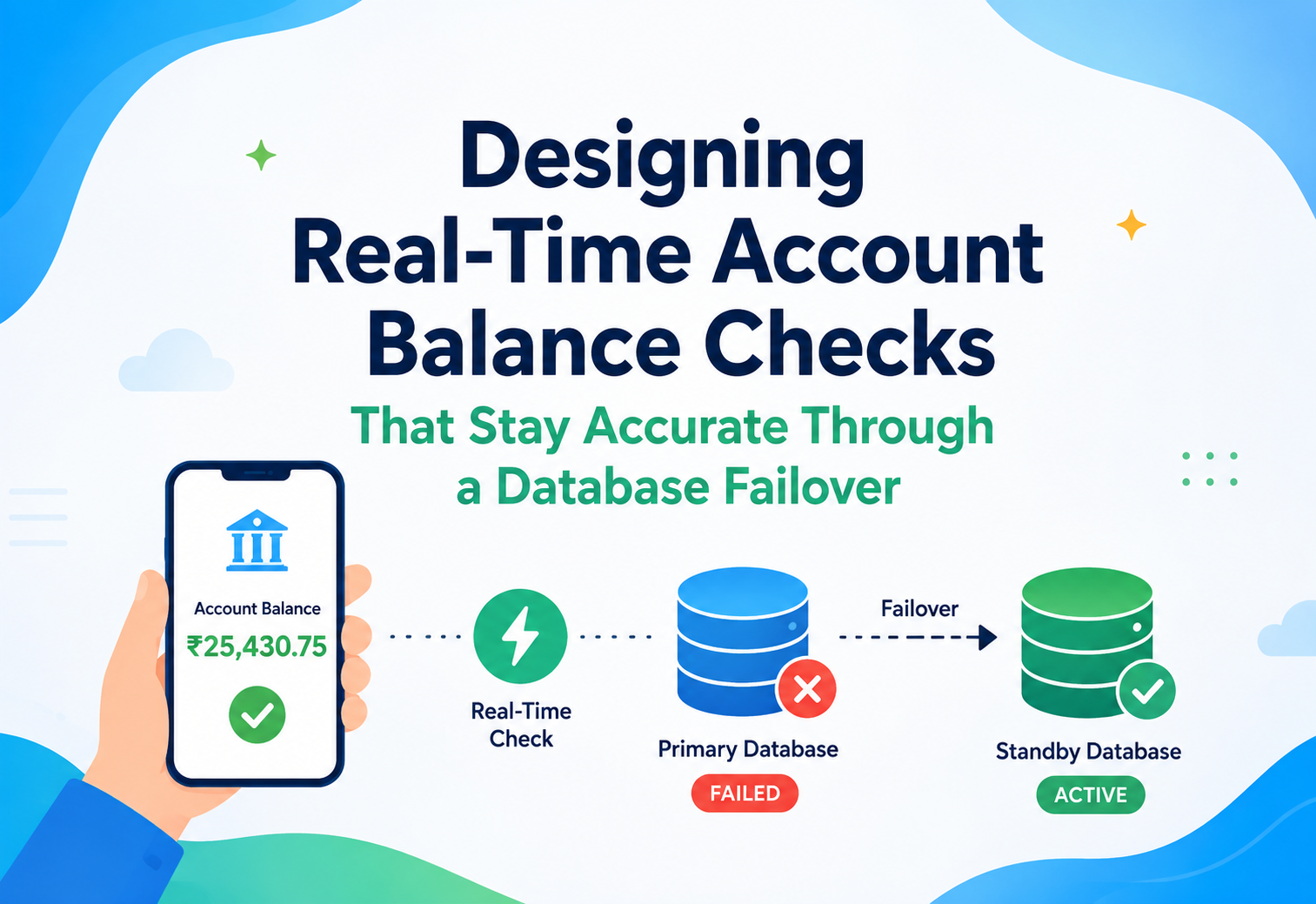 Designing Real-Time Account Balance Checks That Stay Accurate Through a Database Failover