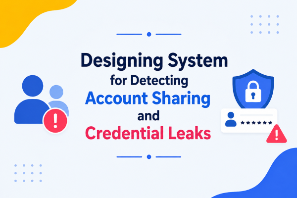 Designing System for Detecting Account Sharing and Credential Leaks
