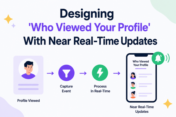 Designing 'Who Viewed Your Profile' With Near Real-Time Updates