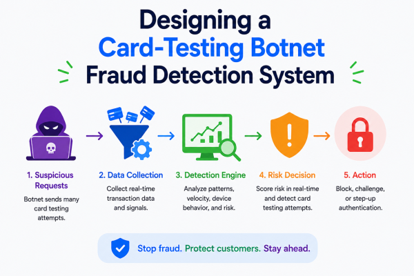 Designing a Card-Testing Botnet Fraud Detection System