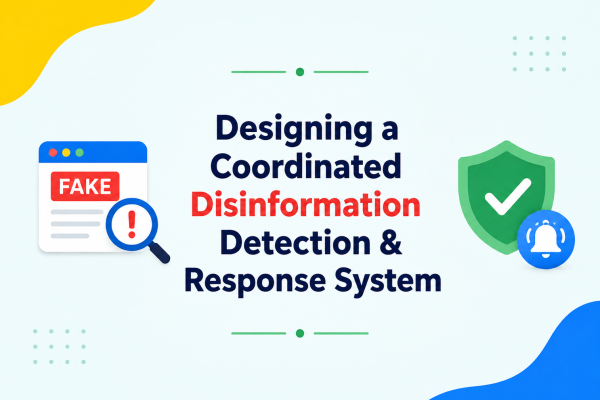Designing a Coordinated Disinformation Detection & Response System