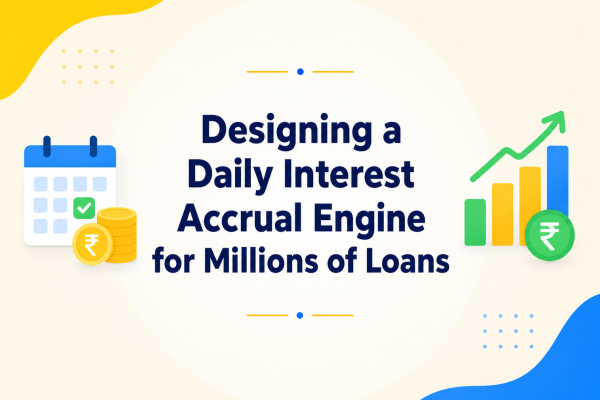 Designing a Daily Interest Accrual Engine for Millions of Loans