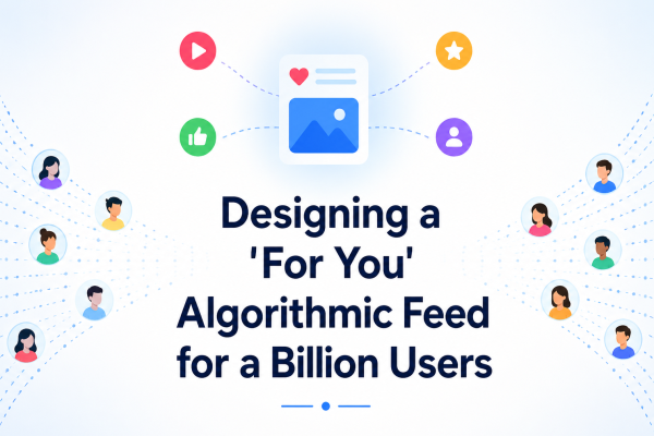 Designing a 'For You' Algorithmic Feed for a Billion Users