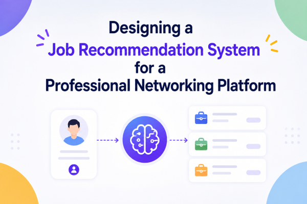 Designing a Job Recommendation System for a Professional Networking Platform