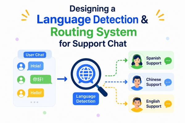 Designing a Language Detection & Routing System for Support Chat