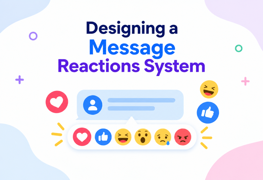 Designing a Message Reactions System