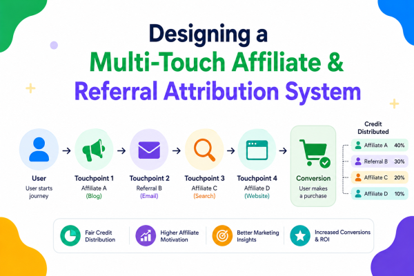 Designing a Multi-Touch Affiliate & Referral Attribution System