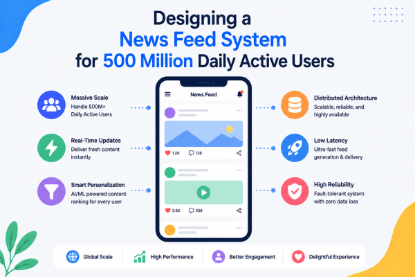 Designing a News Feed System for 500 Million Daily Active Users