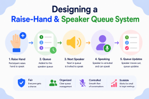 Designing a Raise-Hand & Speaker Queue System