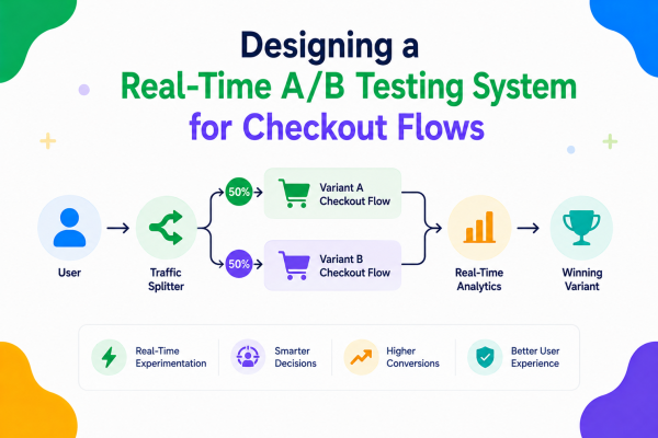 Designing a Real-Time A/B Testing System for Checkout Flows