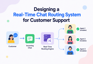 Designing a Real-Time Chat Routing System for Customer Support
