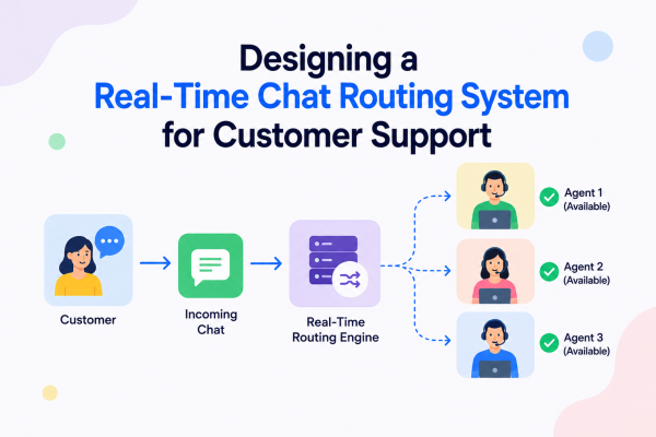 Designing a Real-Time Chat Routing System for Customer Support