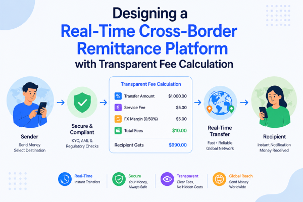 Designing a Real-Time Cross-Border Remittance Platform with Transparent Fee Calculation