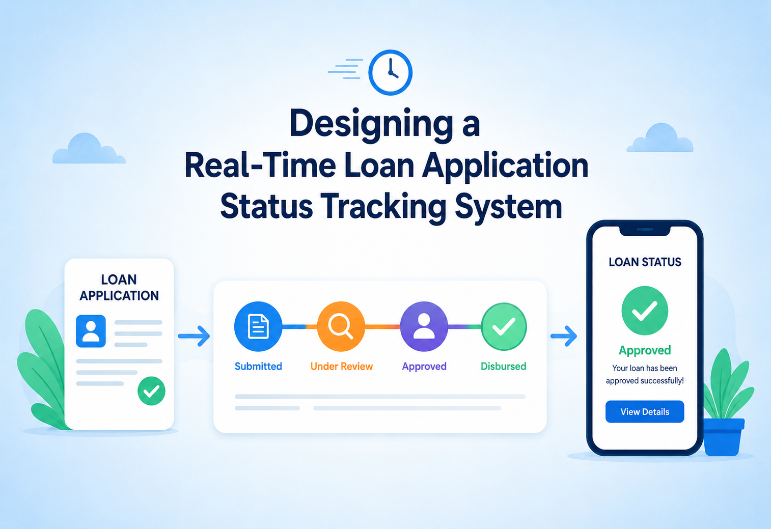 Designing a Real-Time Loan Application Status Tracking System